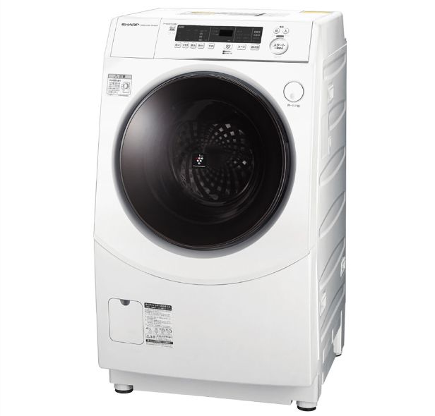 【ジャンク品】シャープ ドラム式 洗濯機 ES-H10G-WL 0120230922101070