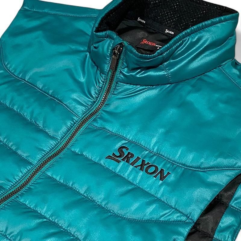 DESCENTE デサント SRIXON スリクソン 切替 中綿ベスト M DESCENTE