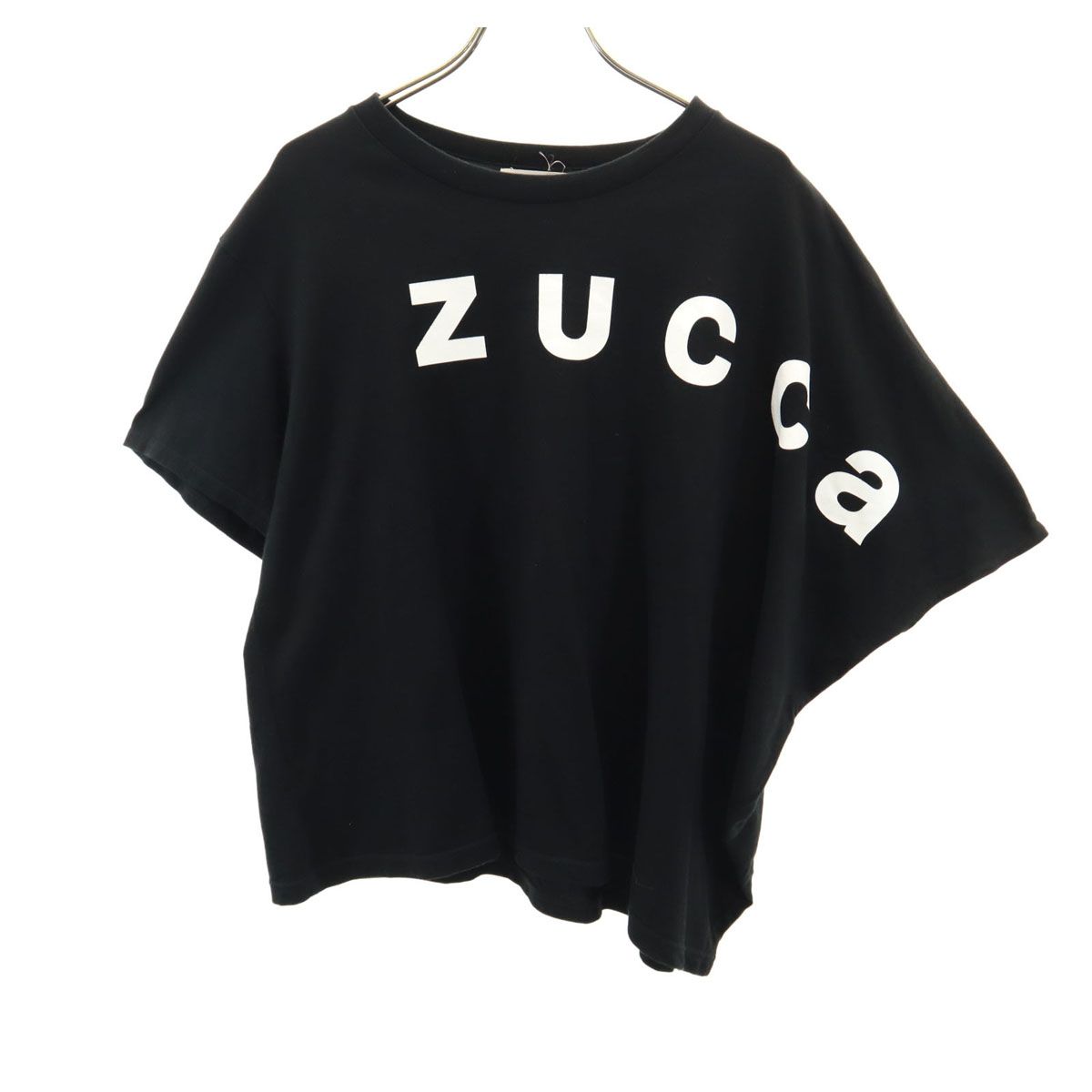 「ZUCCa」 半袖Tシャツ M size ブラック レディース ZUCCa 「ZUCCa」 半袖Tシャツ M size ブラック レディース