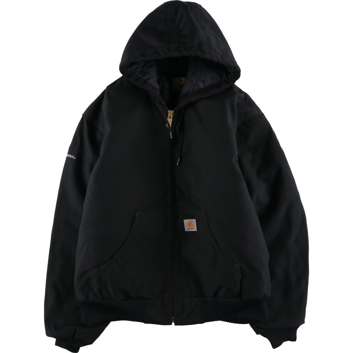 古着 カーハート Carhartt アクティブジャケット ナイロンダック 中綿パーカー パファージャケット メンズXL相当/eaa506459