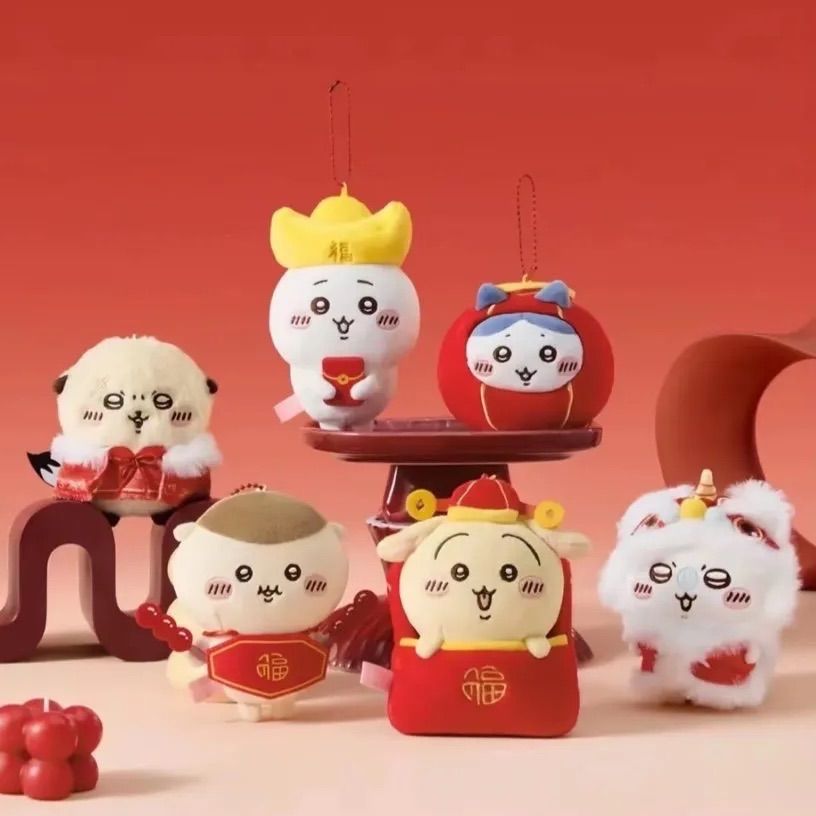 ちいかわ×MINISO中国新年限定 マスコットちいかわ