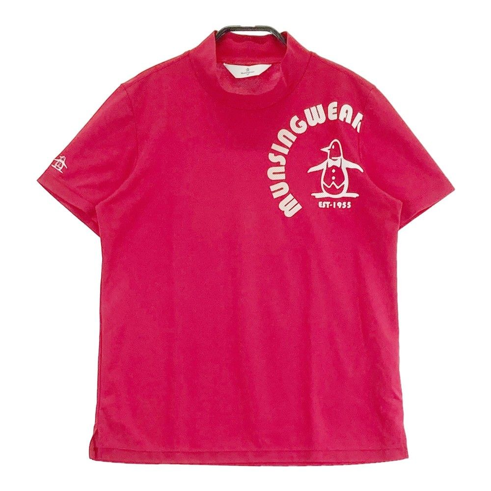 サイズ:M MUNSING WEAR マンシングウェア 半袖ハイネックT サイズ:M MUNSING WEAR マンシングウェア 半袖ハイネックT