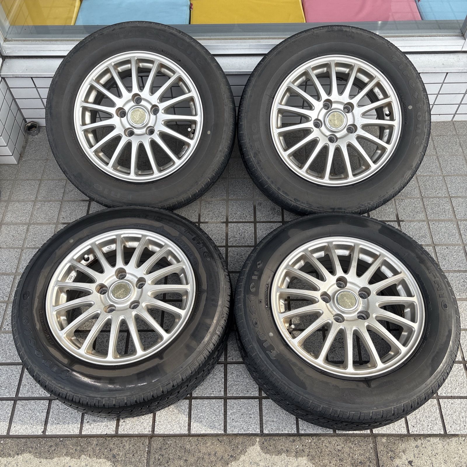 ECO FORME 15インチ タイヤホイールセット 195|65r15 15×6j
