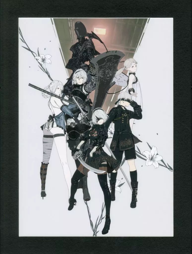 NieR 消セナイ記録 入場特典+キービジュアルアートスタンド 中古】雑貨 キービジュアルアートスタンド 「NieR 15th