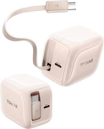 【在庫処分】【リール式】TORRAS FlexLine 充電器 type-c 40W 急速充電器 PD3.0対応 タイプcケーブルー体型 折りたたみ式プラグ USB C 急速充電 PSE認証済み トーラス iPhone16/15/14/Android