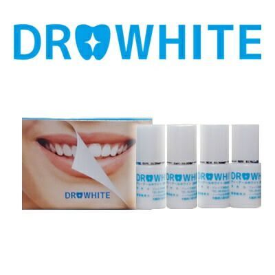 DR.WHITE ドクターホワイト ジェル4個入り 有吉ジャポンにて紹介 歯のホワイトニング 自宅 歯 ホワイトニング セルフケア LEDライト 歯ホワイトニング マウスピース ホワイトニングジェル ホームホワイトニング ドクターホワイト セルフホワイトニン