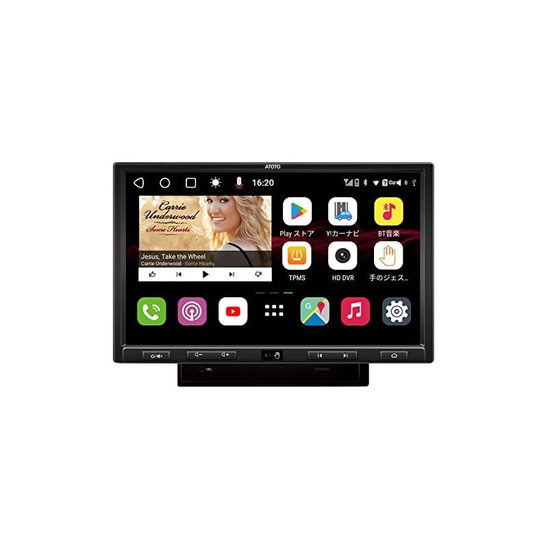 S8 Ultra Plus] ATOTOカーオーディオ/オーディオ一体型ナビ-アプリの 