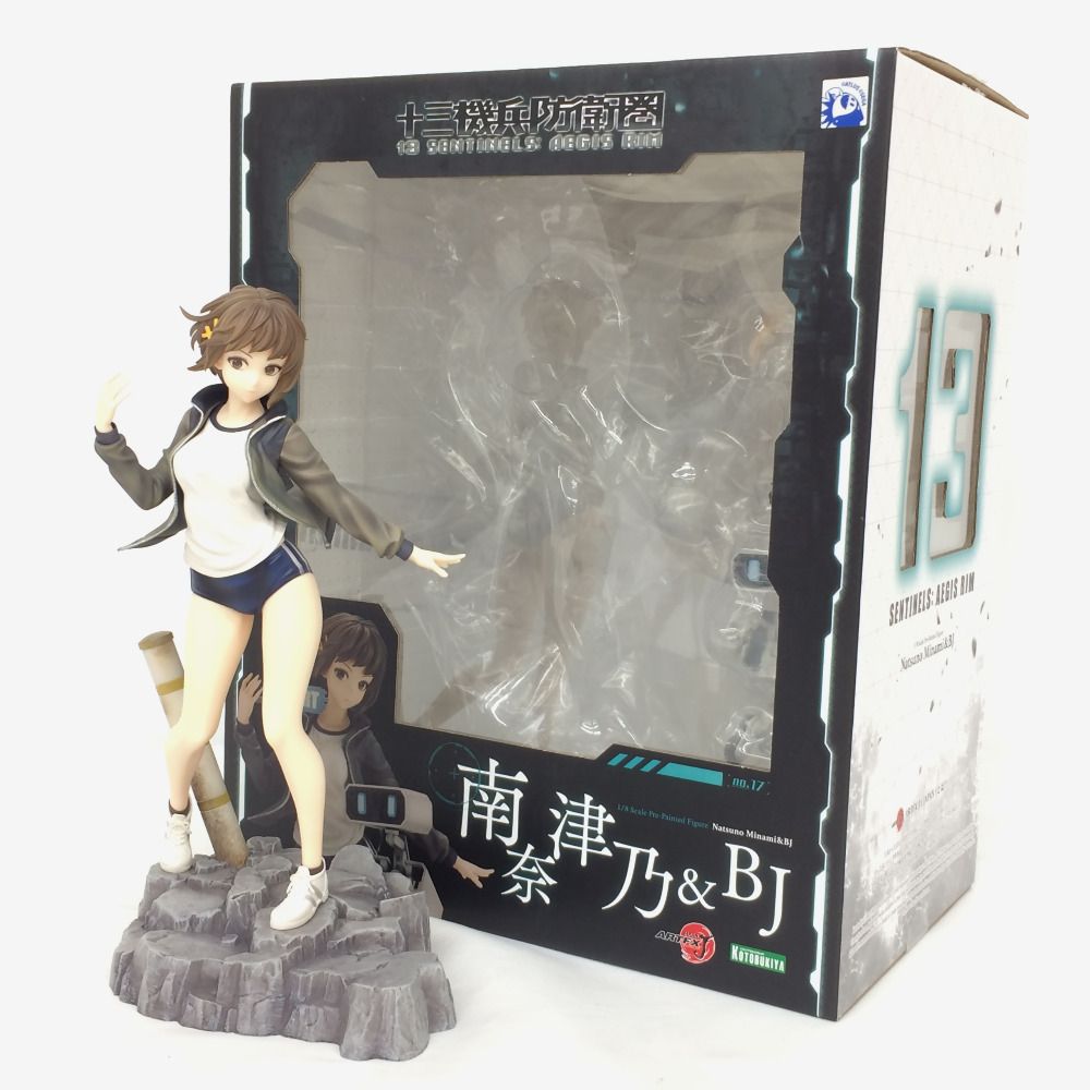 新品　コトブキヤ ARTFX J 1/8 十三機兵防衛圏 南奈津乃&BJ フォトレビュー】『十三機兵防衛圏』ARTFX J 南奈津乃＆BJ 1/8 完成品