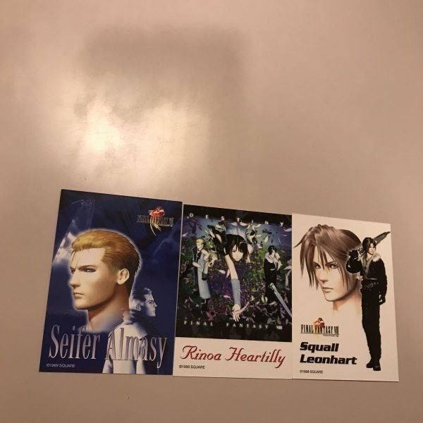 送料無料 激レア ソフビ 付属カード スコール サイファー リノア