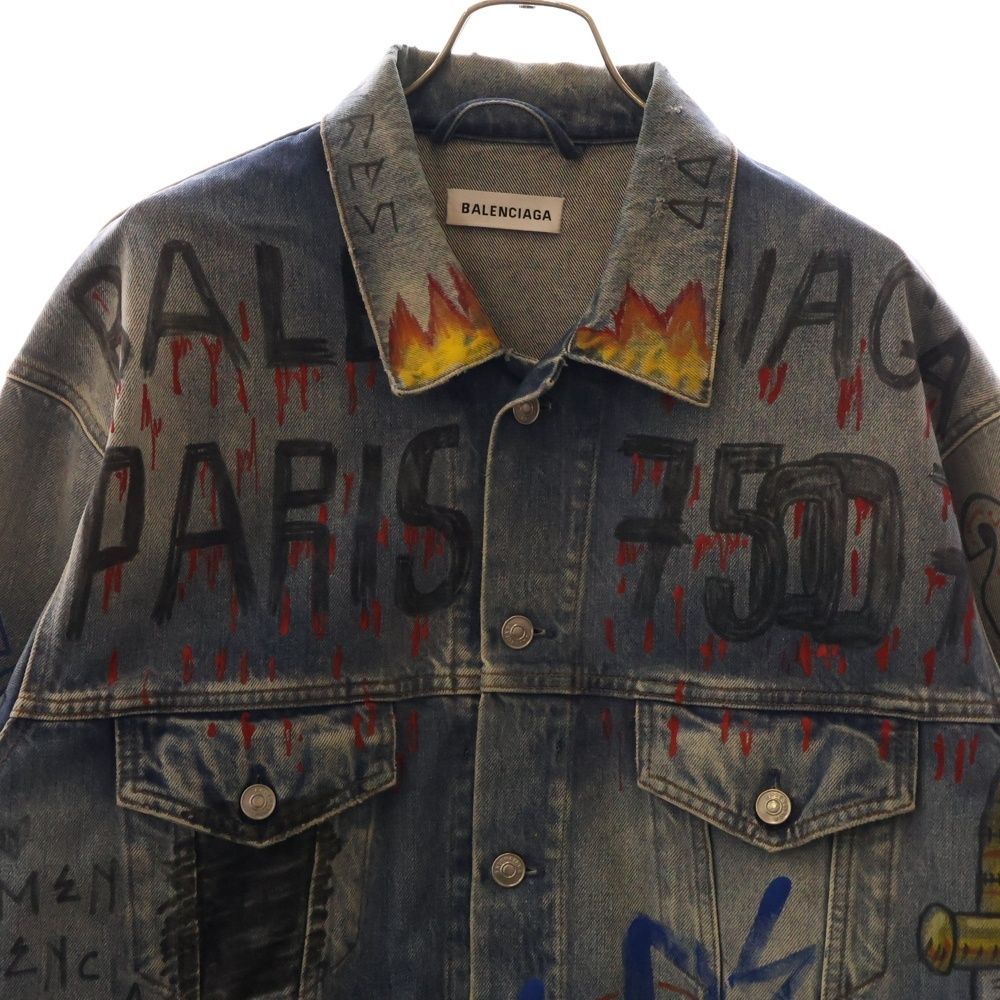 BALENCIAGA (バレンシアガ) 18AW OVERSIZED DENIM JACKET