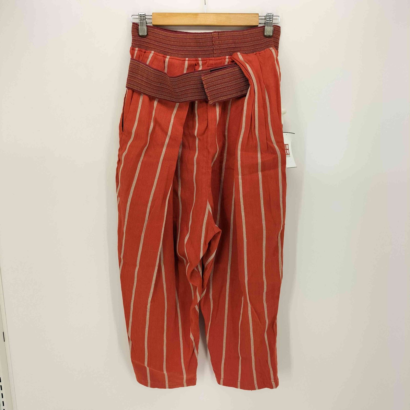 キャピタル KAPITAL リネンフィリーズストライプシモキタパンツ メンズ