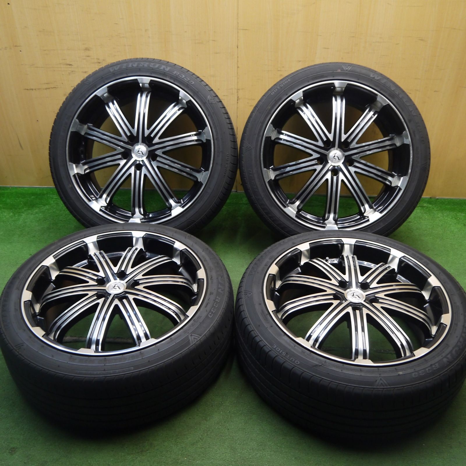 4本価格！21年☆KASHINA V1 245/45R20 ウィンラン R330 カシーナ 20 