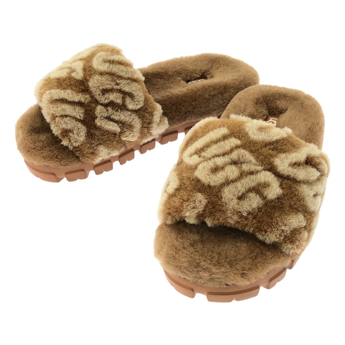 新品未使用　UGG COZETTA LOGOGRAPH サンダル UGG / アグ | Cozetta Logograph / ロゴ ファー ボリューム