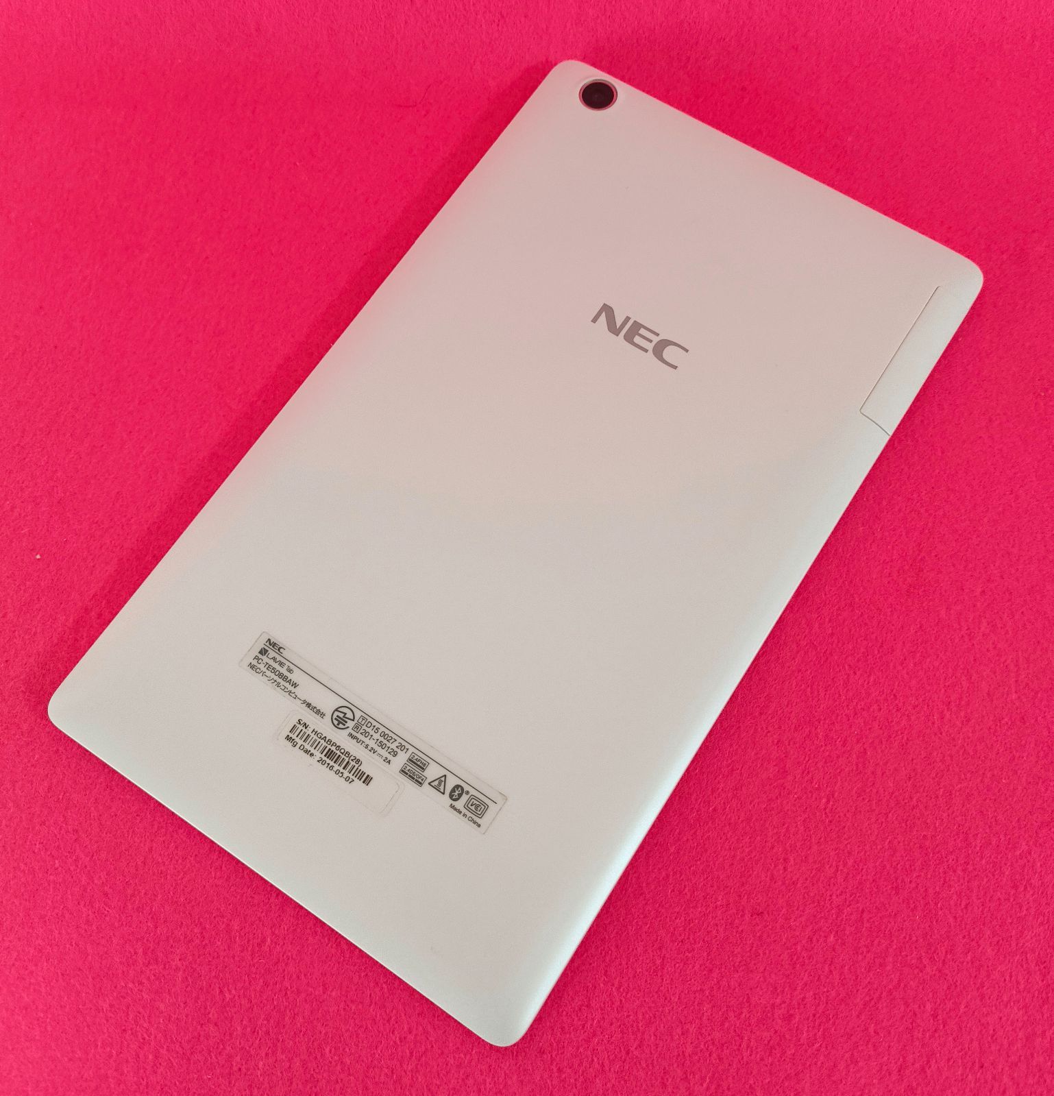 NEC LAVIE Tab E PC-TE508BAW Android アンドロイド