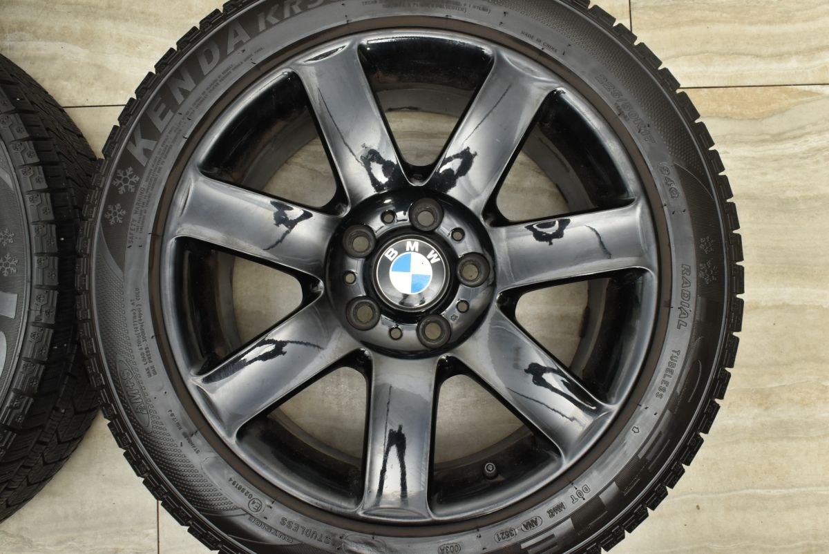 交換用に 7本スポーク 17in 8J 47 PCD120 ケンダ アイステックネオ KR36 225 50R17 BMW E84 X1 ホイールのみ販売 FFCRYSTALESIA_COM