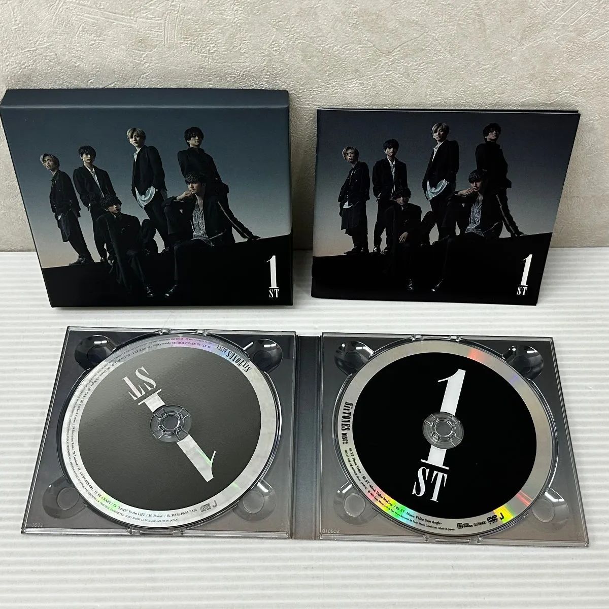 SixTONES 1ST アルバム 音色盤/原石盤/通常版 3個セット 中古品