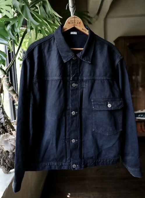 【サイズ50】アプレッセ 1st Type Denim Jacket(24AAP-01-33H)