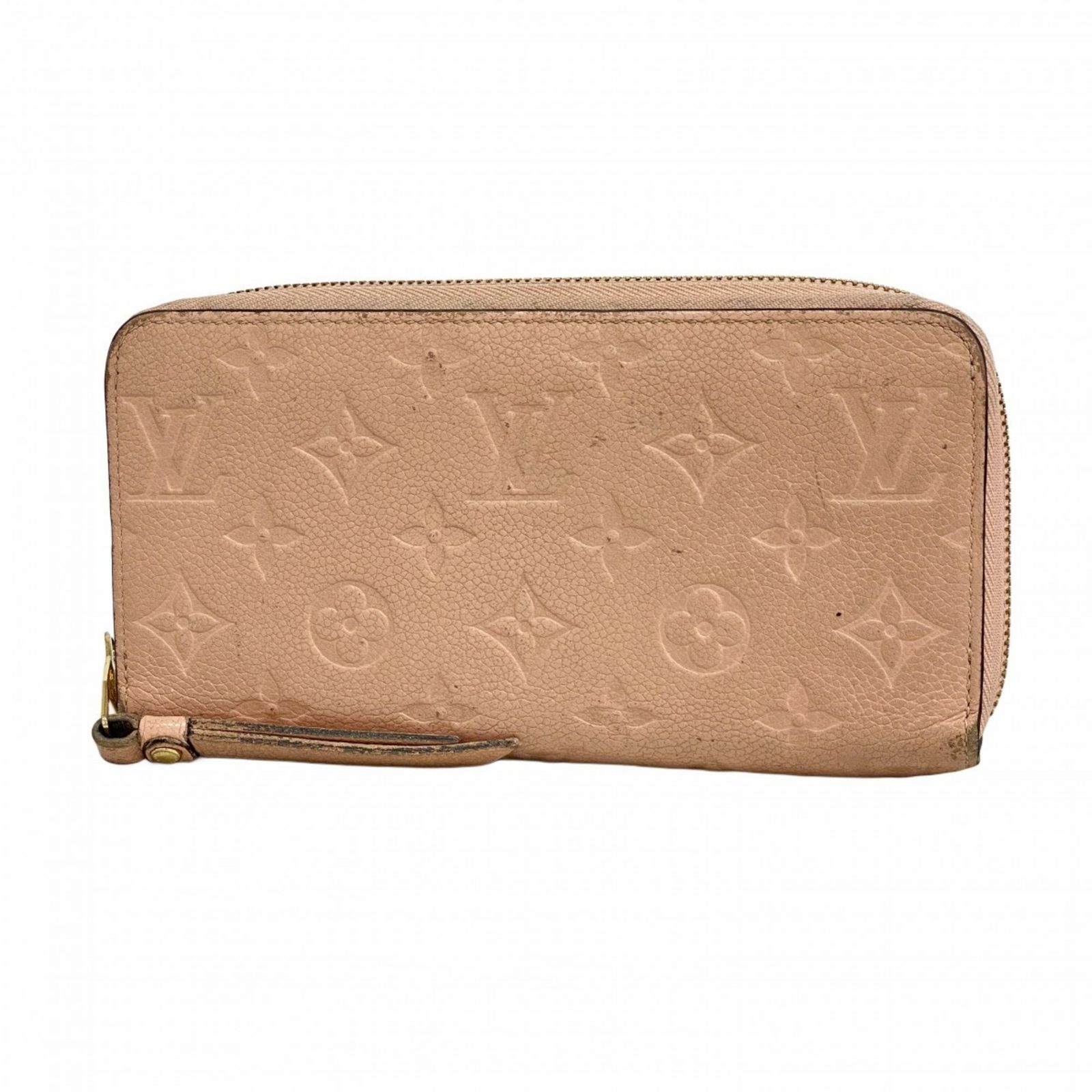 ルイ ヴィトン Louis Vuitton ルイ ヴィトン 長財布 モノグラム アンプラント ジッピーウォレット M64090 ローズプードルレディース