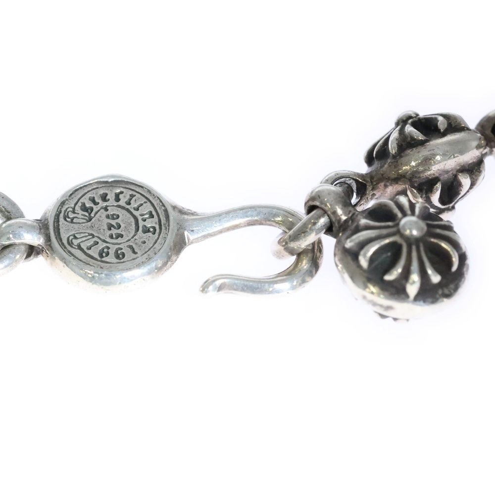 CHROME HEARTS (クロムハーツ) NO2 BALL #2クロスボールブレスレット