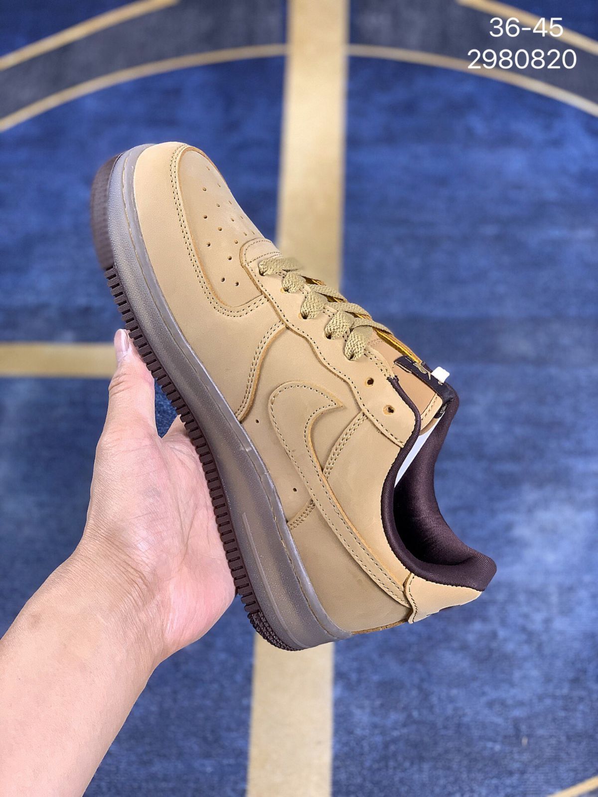 NIKE ナイキ AIR FORCE 1 LOW 'WHEAT MOCHA' エア フォース ワン ロー "ウィート モカ" メンズ レディース スニーカー WHEAT/WHEAT-DARK MOCHA ウィート/ウィート ダークモカ DC7504-700