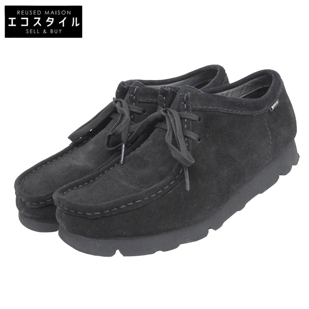 Clarks クラークス WallabeeGTX ワラビーブーツ スエード シューズ メンズ ブラック 7.5 26179251 7.5 UK