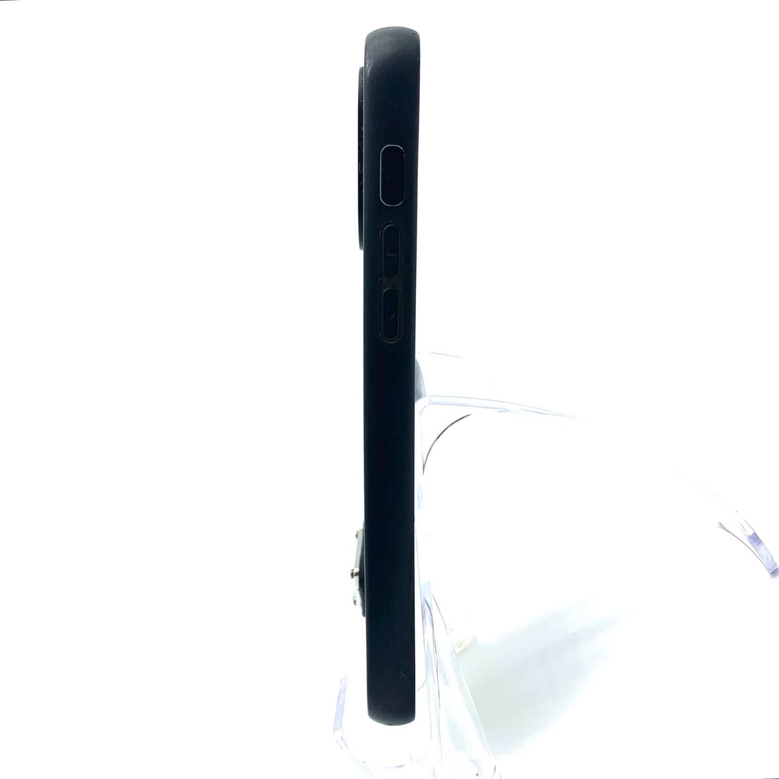 PRADA iPhone14 Pro Max ケース 三角ロゴ シルバー金具