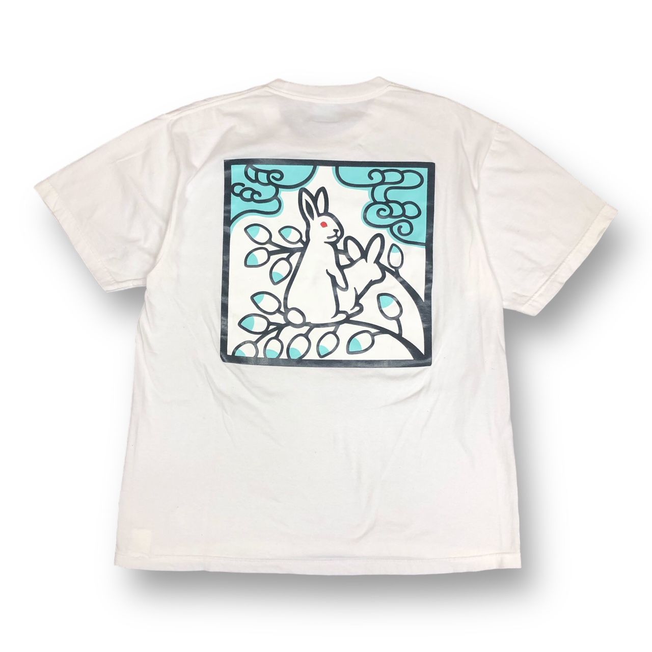 FR2 月桃刺繍バックプリントTシャツ カットソー ファッキンラビッツ 