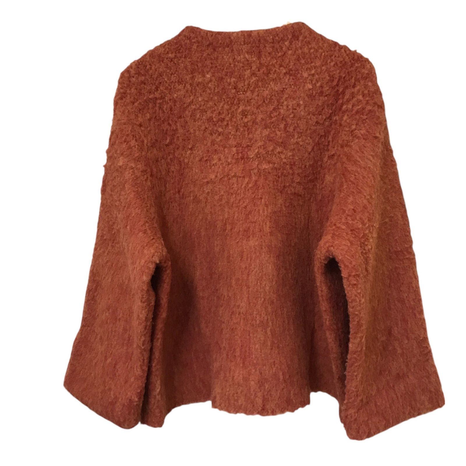 WRAPINKNOT ラッピンノット カーディガン 3 メンズ オレンジ アルパカ