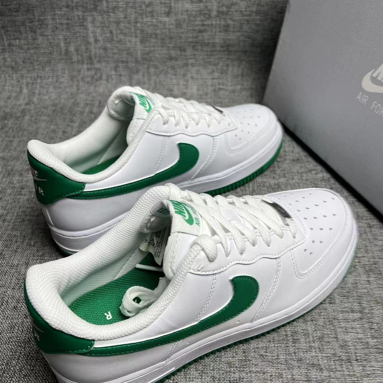 Nike Air Force 1Low 白緑色 23.5cm 24cm 24.5cm 25cm 25.5cm 26cm 26.5cm 27cm 27.5cm 28cm