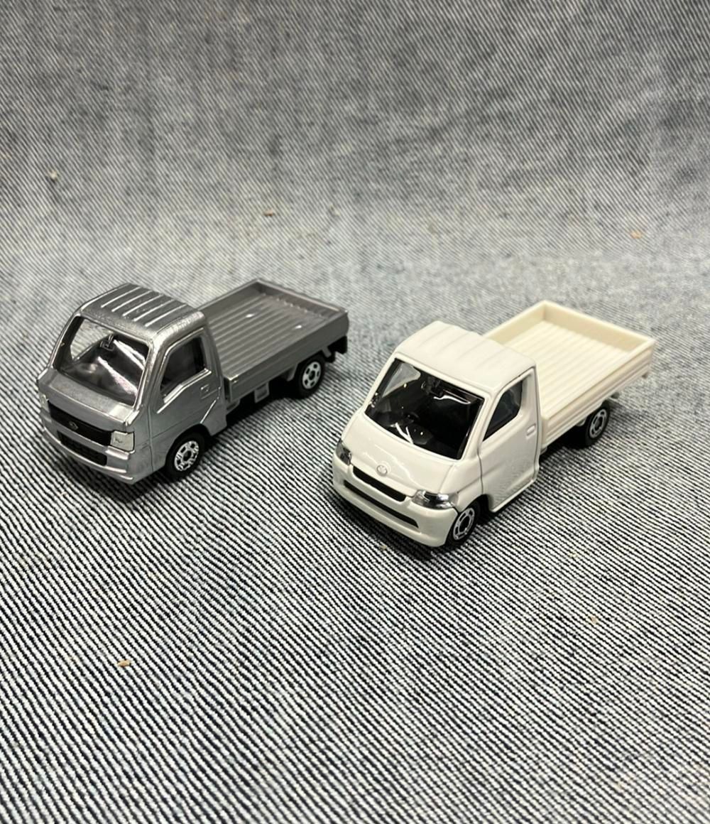 トミカ 荷物がいっぱいトラックセット スズキ キャリイ/トヨタ タウンエース/スバル サンバー タカラトミー トミカ 荷物がいっぱいトラックセット スズキ キャリイ/トヨタ