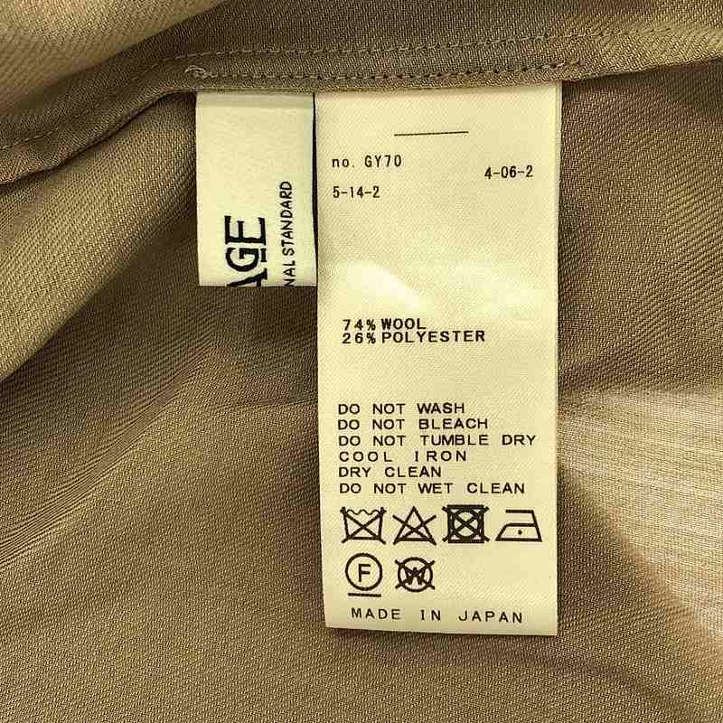 JOURNAL STANDARD L'ESSAGE / ジャーナル​スタンダードレサージュ | 2021SS | AYA KANEKO × L’ESSAGE Vネックシャツ 金子綾 | F | ベージュ | レディース JOURNAL STANDARD L'ESSAGE / ジャーナル​スタンダードレサージュ