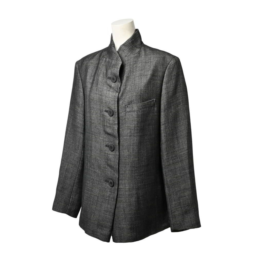 【奇跡的美品】1991AW　ISSEYMIYAKE　マオカラージャケット　Ｓ issey miyake マオカラージャケット - メルカリ