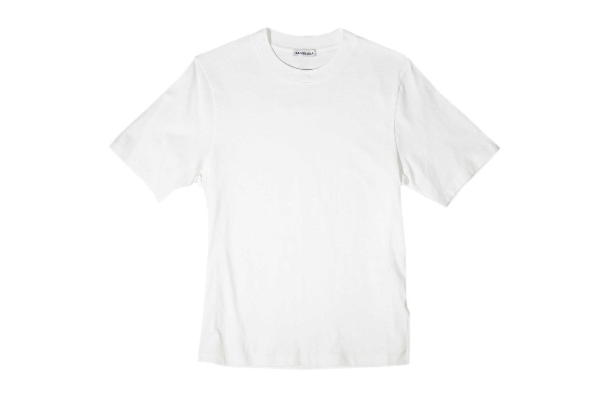 バレンシアガ　レディース　Tシャツ BALENCIAGA]Oversized T-Shirt/BLACK/WHITE(811688-TRVU6) – R&Co.