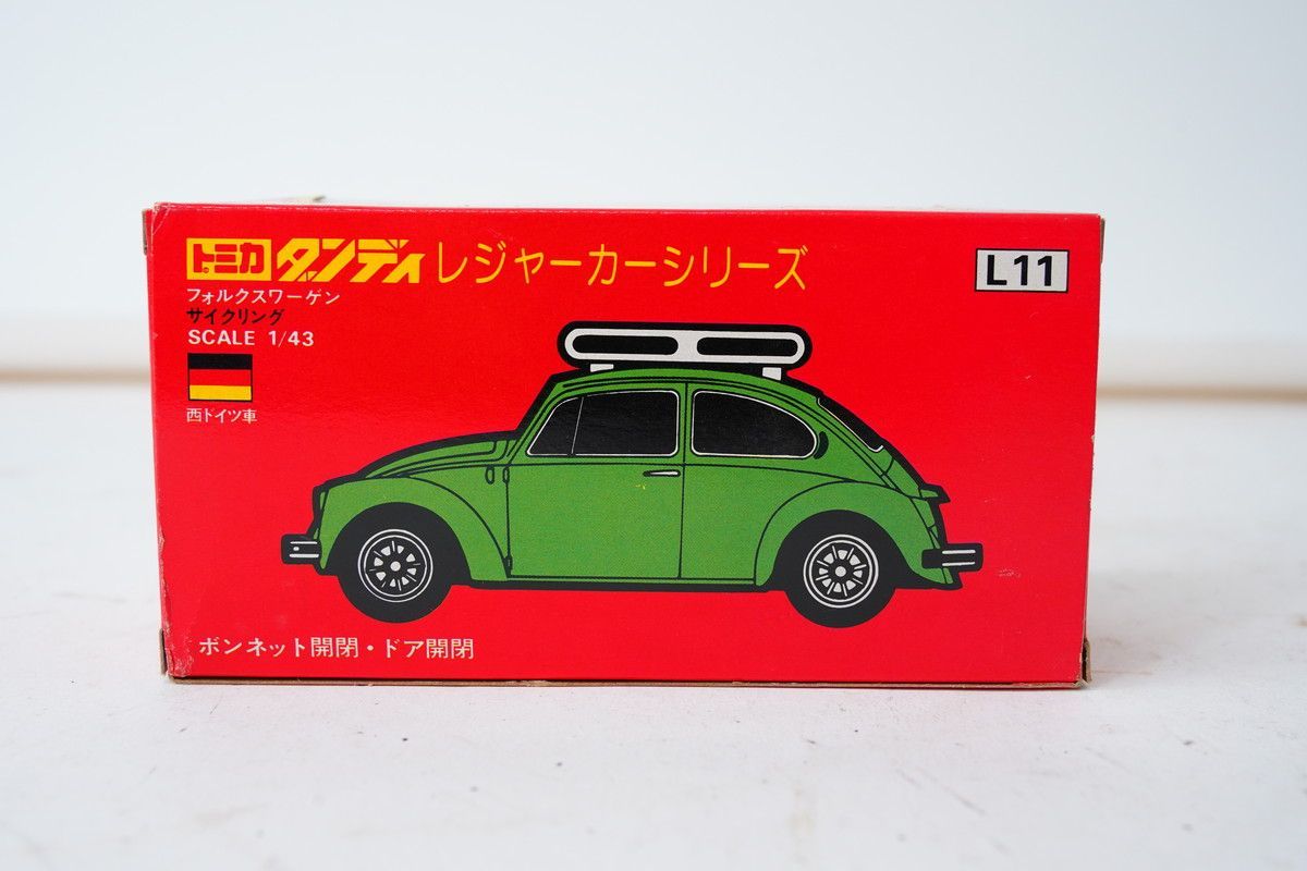 トミカ L11 フォルクスワーゲン サイクリング 8.9 △ トミカ ダンディ L11 フォルクスワーゲン サイクリング