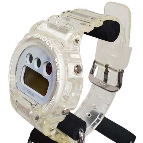 美品 スケルトンCASIO G-SHOCK DW-6900SP-7JR 腕時計 G-SHOCK CASIO カシオ ジーショック DW-6900SP-7デジタル 腕時計