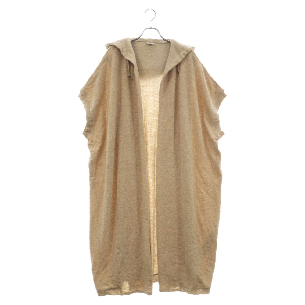 MaxMara (マックスマーラ) ウールジャージーノースリーブカーディガン 39060606 ベージュ