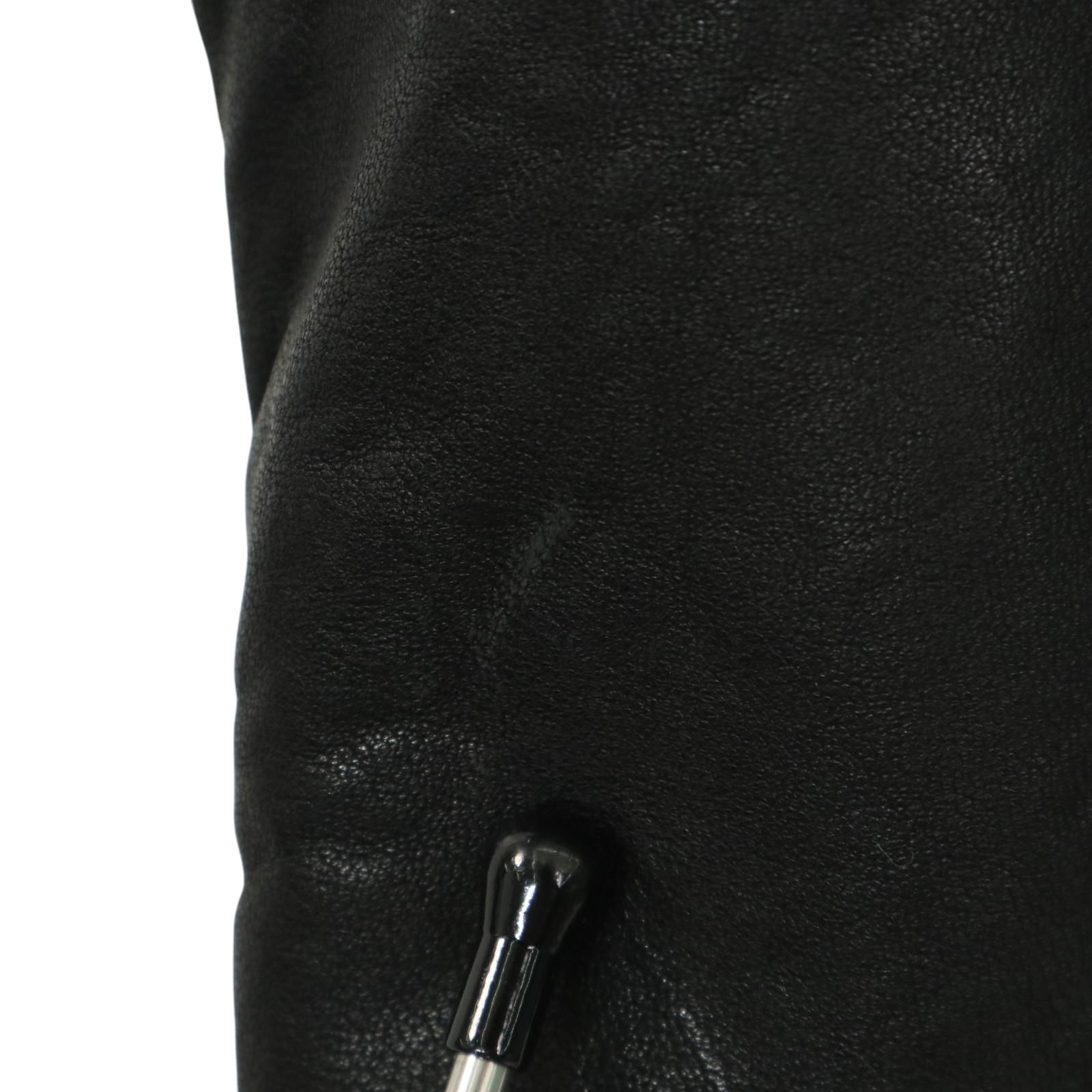 DIESEL(ディーゼル)ラムレザー　シングルライダースジャケット ディーゼル DIESEL SILENCE NOISE ジャケット レザージャケット