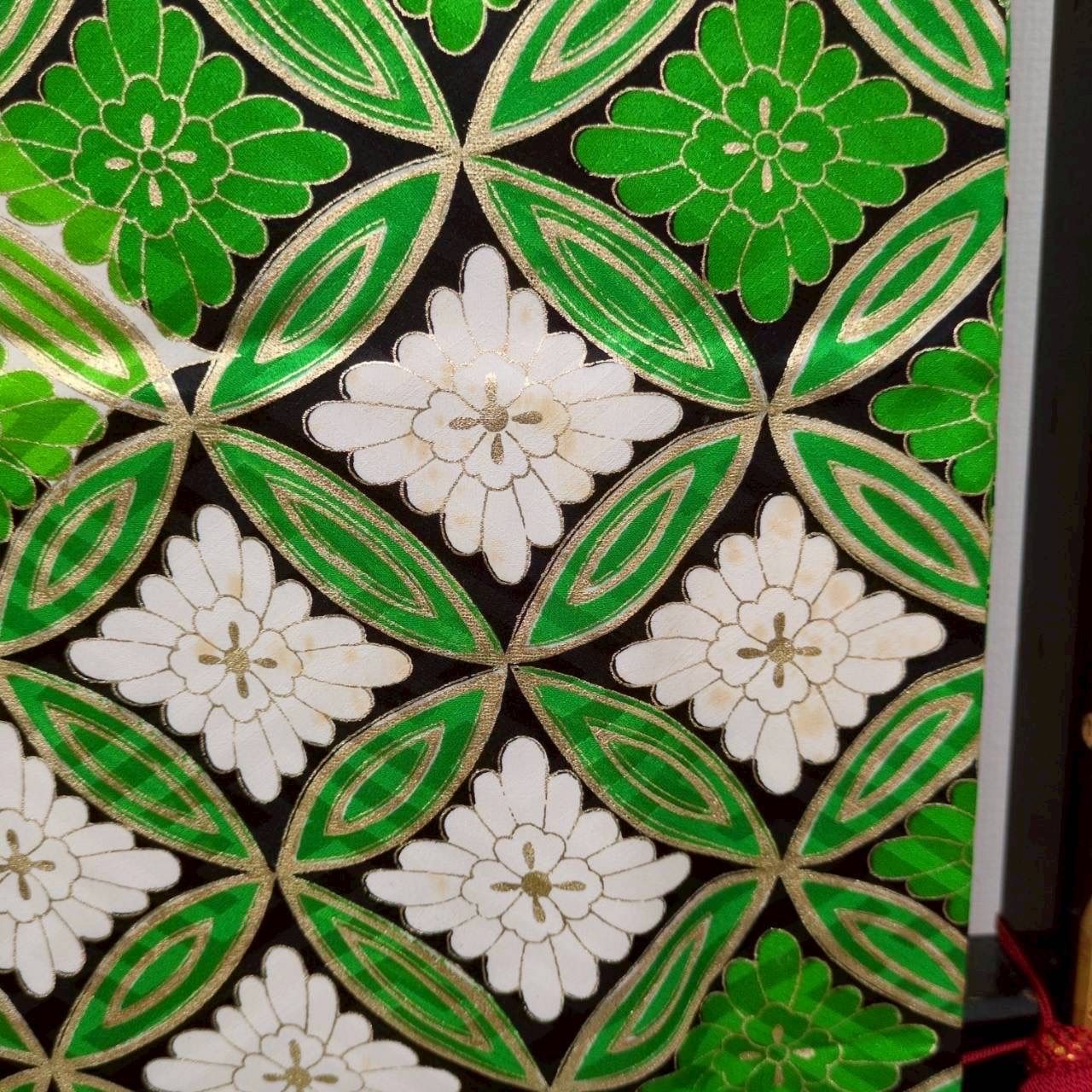 振袖 金駒刺繍 本金箔 七宝 裄66 正絹 着物 MK-215 - メルカリ