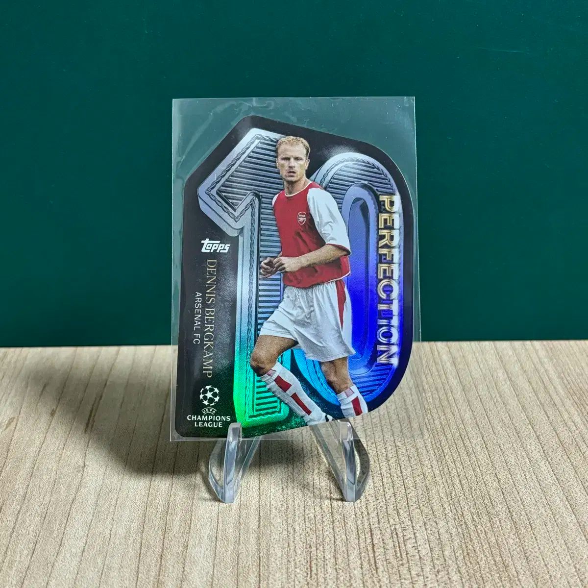 TOPPS トップス アーセナルFC ヴェルカンプ 完璧 ダイカット sp