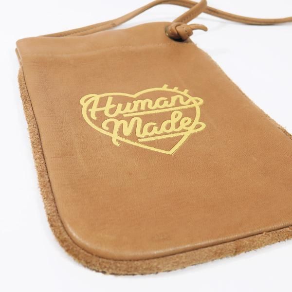 HUMAN MADE ヒューマンメイド LEATHER MINI SHOULDER BAG レザー