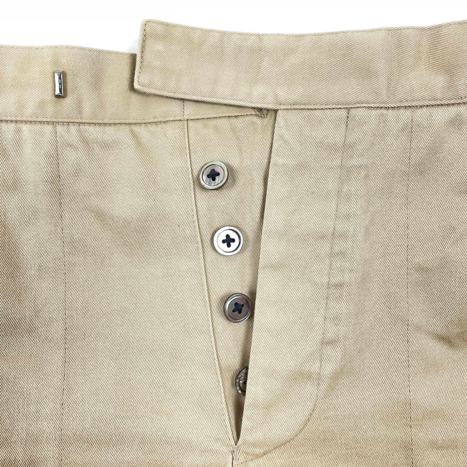 トムブラウン バックストラップトラウザーパンツ