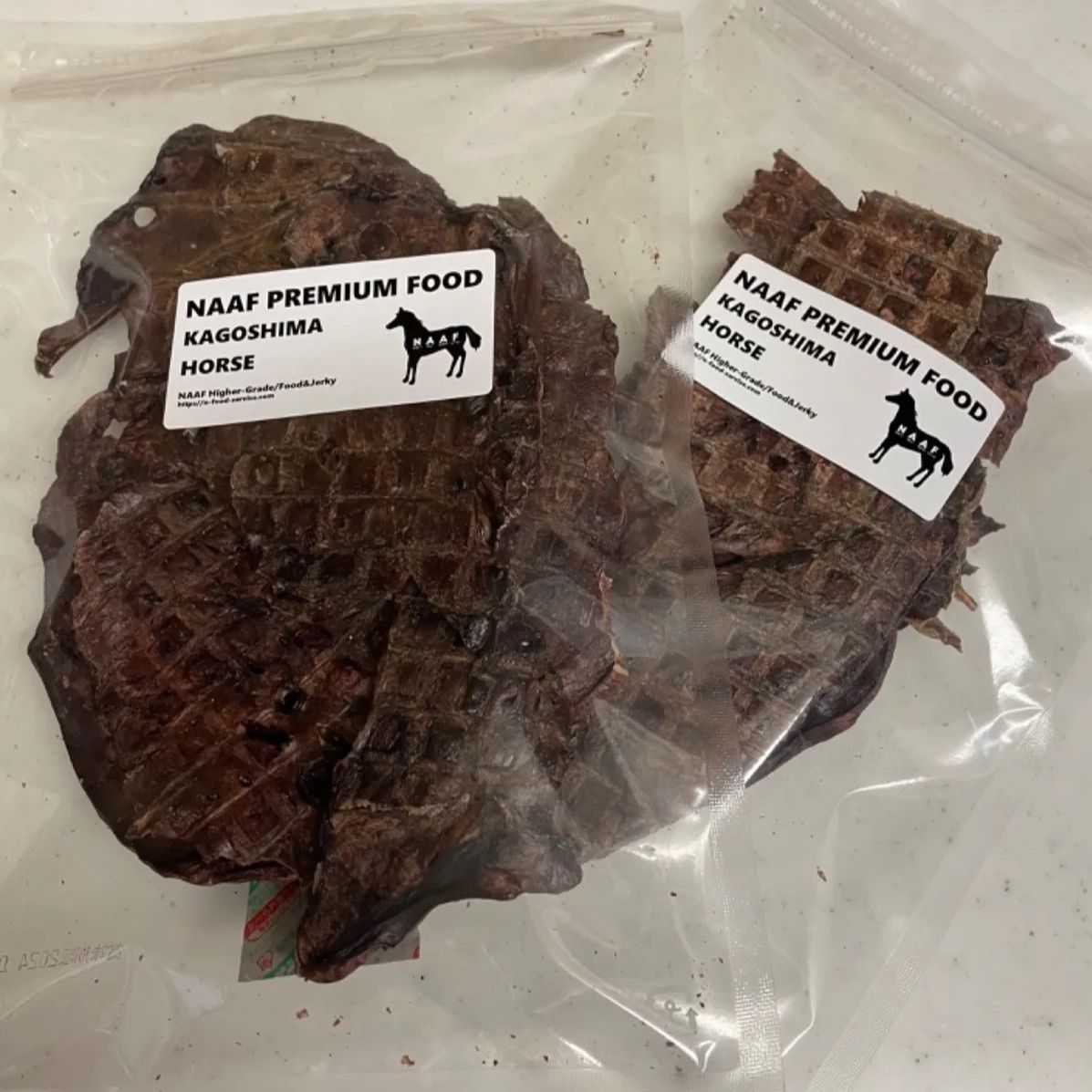 NAAF PREMIUM FOOD 無添加おやつ　犬用ジャーキー FB111 犬の無添加おやつ☆エミュージャーキー＆チキンジャーキー
