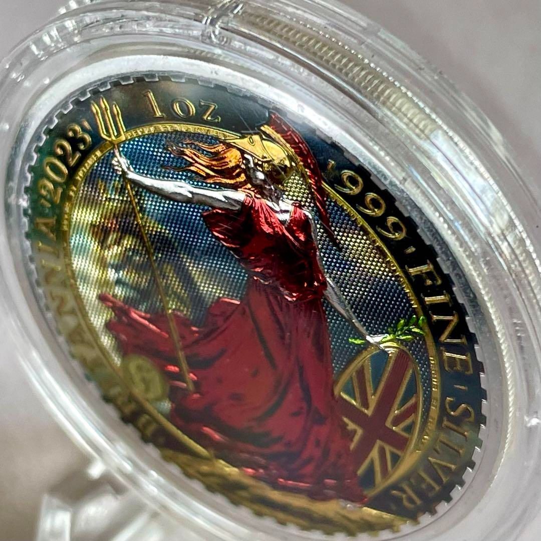 ブリタニア 銀貨 2023 英国 Lion in Crown カラーエディション ブリタニア 銀貨 2023 英国 Lion in Crown カラーエディション
