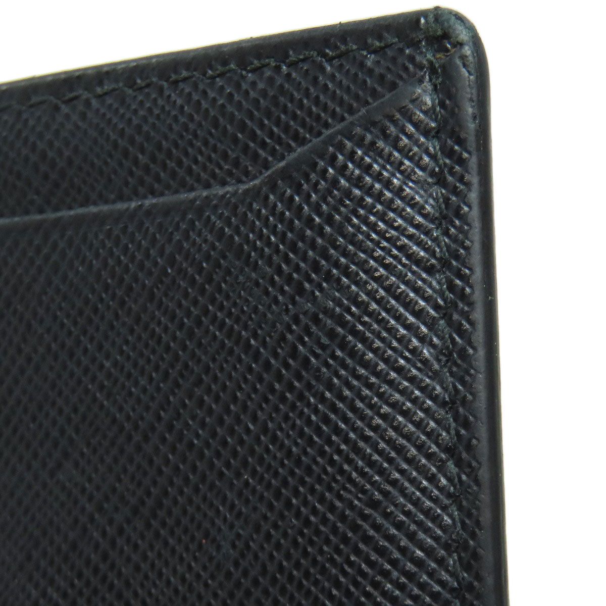 PRADA プラダ ロゴ カードケース サフィアーノ レディース [中古] 