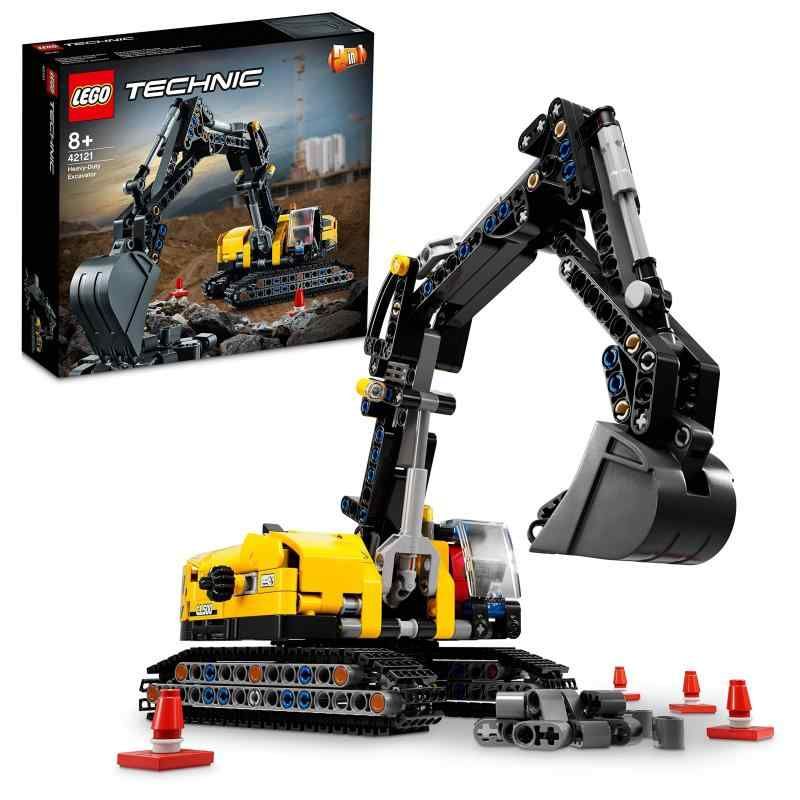 レゴ LEGO テクニック ヘビーデューティ掘削機 42121