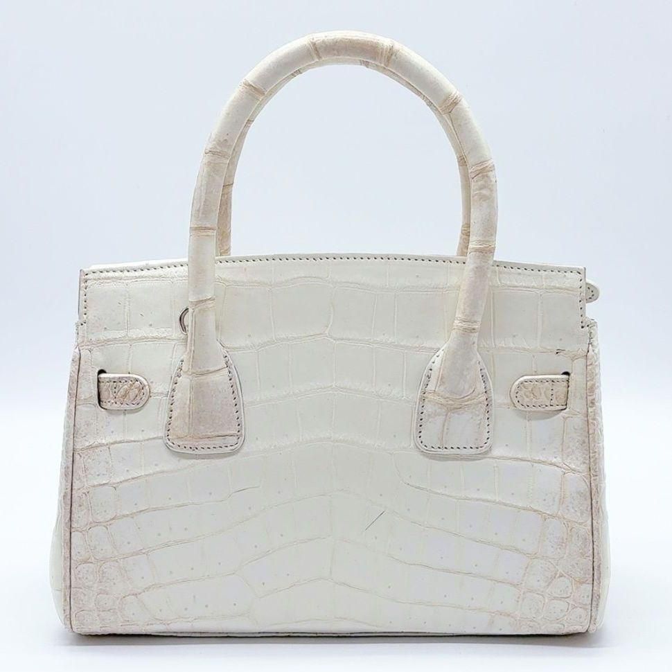 【美品⭐︎CITE認定】クロコダイル　トートバッグ　センター取り　大きめ　レザー ヒマラヤ クロコダイル 2wayトートバッグ センター取り