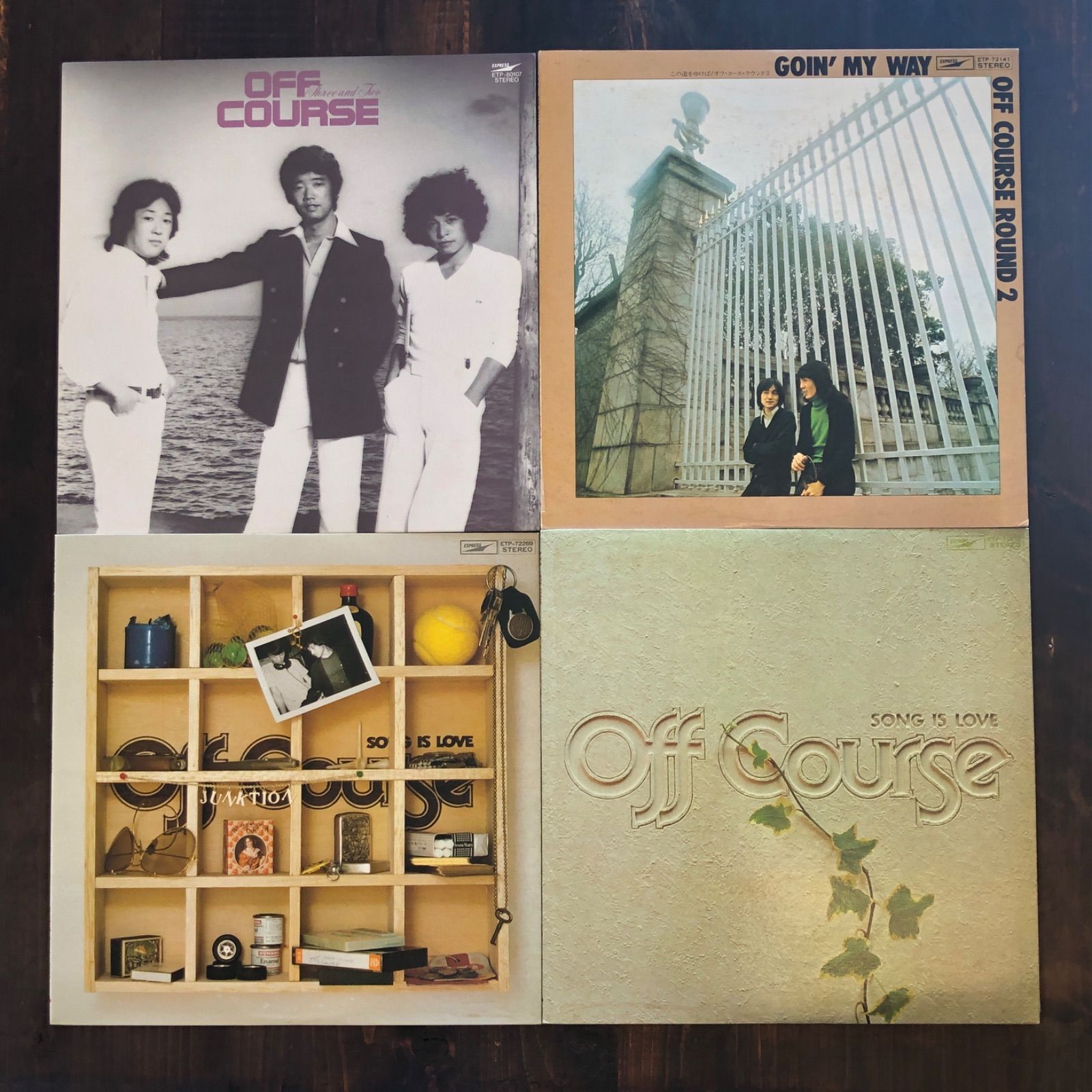 昭和レトロ名盤】OFF COURSE オフコース LPレコード9枚セット