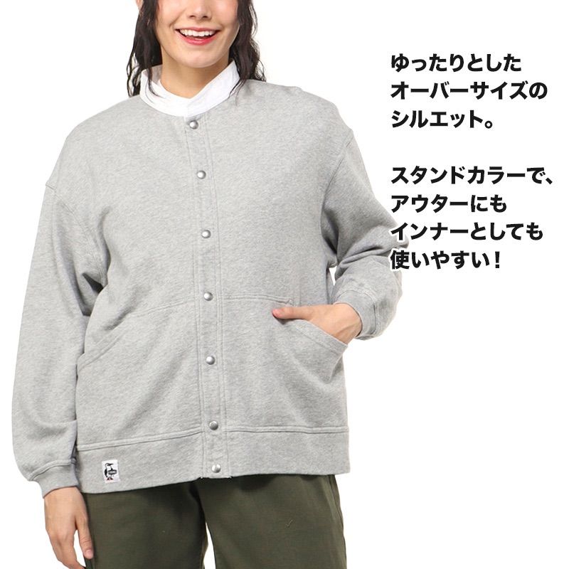 新品タグ付き チャムス ハリケーントップ ヘザーグレー XLサイズ