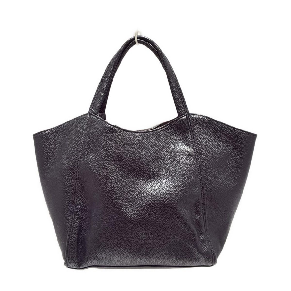 KITAMURA 2 黒 レザートートバッグ Kitamura◇トートバッグ/レザー/BLK/無地 : セカンドストリート