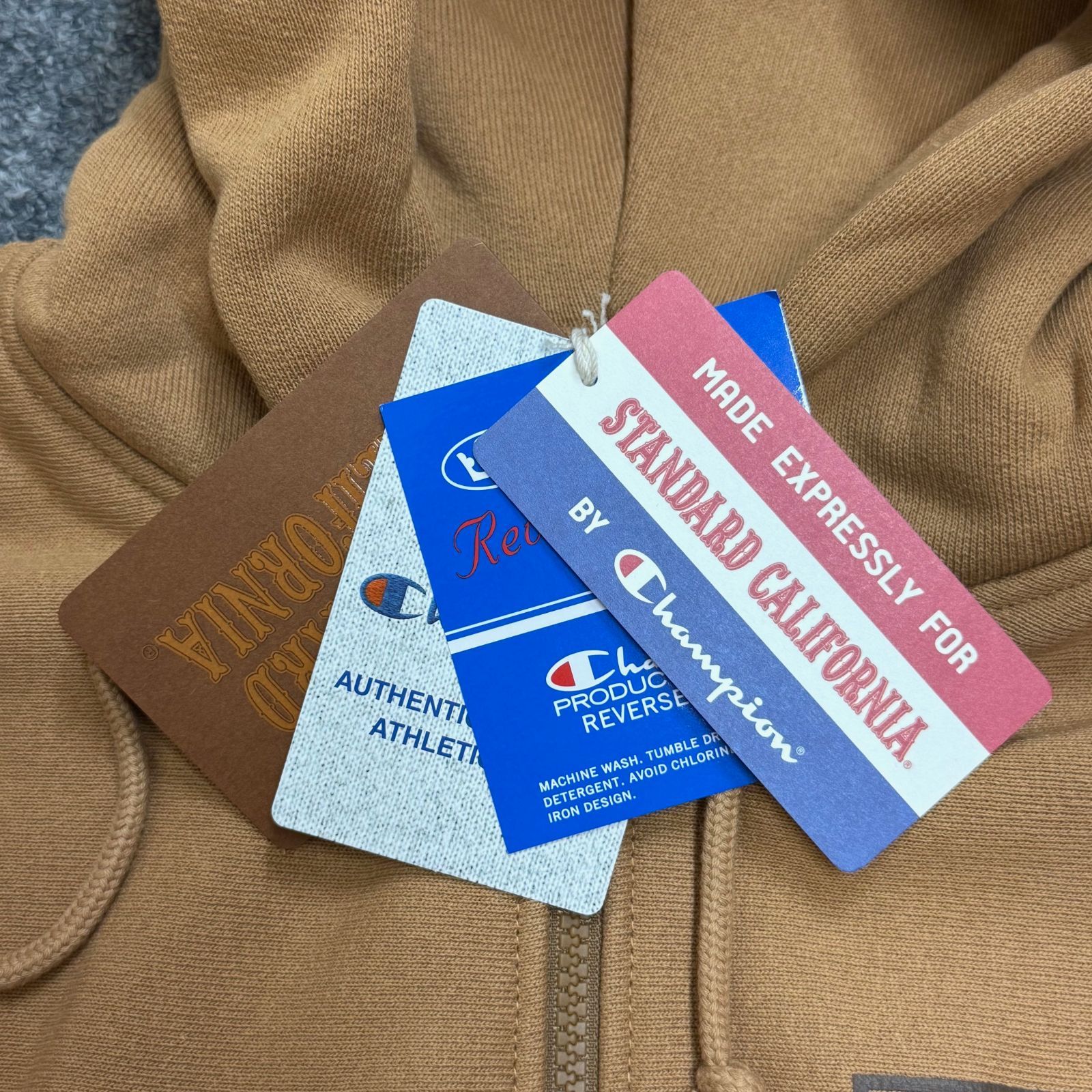 参考上代24200円 未使用品 STANDARD CALIFORNIA × Champion 24AW ZIP 